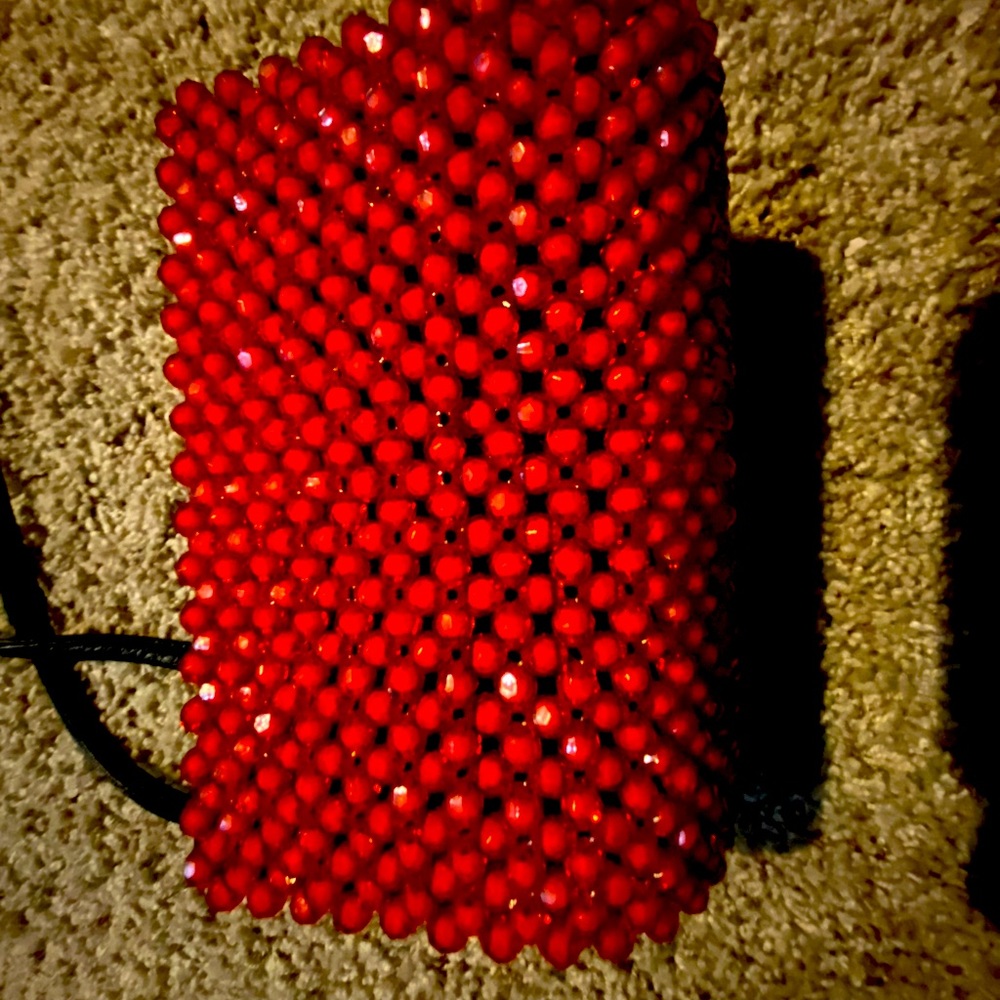 Beautiful handmade beaded handbag